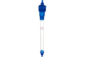 Kimble Flex-Column 420400-1015 Borosilicate Glass Economy Chromatography Columns, 12ml Volume, 1cm ID, 15cm Length, 0.79cm3 Cross Sectional Area (Case of 10)