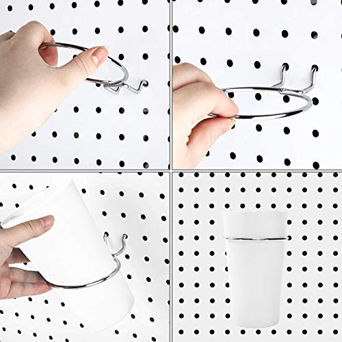 L'Essentiel Pegboard Accessories (White, 2 Clips