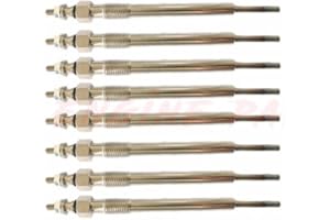 DK ENGINE PARTS GM Chevrolet Duramax 6.6L 6.6 LB7 LLY Glow Plug Set (LB7 Early LLY)