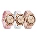 YiJYi 3 Pack Compatible for Samsung Galaxy Watch 42mm Active 2 40mm Watch Bands,20mm Width Silicone Strap Sports Replacement Wristband for Women Men