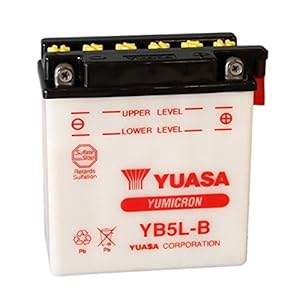BATTERIA YUASA YB5L-B PER MALAGUTI Ciak 100 1999 12V 5 Ah