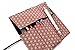 Saki P-661 Roll Pen Case with Traditional Japanese Fabric - Dark Red