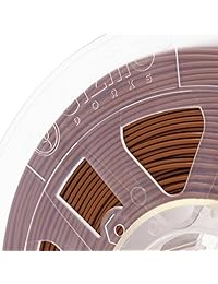 gizmodorks 1.75 mm ABS Filamento 1 KG 2.2lb para impresoras 3d, color café