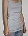 Clever Travel Companion Womens Tank Top with 1 Hidden Zipper Pocket, 100% Pickpocket Proof Holiday Tour Sleeveless Tee Shirt (Grey, XX-Large)