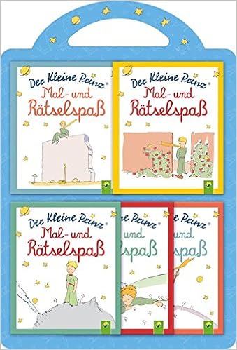 Der Kleine Prinz Mal Ratselspass 5 Minibucher Amazon De