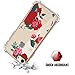 iPhone 7 Case,Cutebe Slim Shockproof Hard PC+TPU Bumper Case Scratch-Resistant Cover for Apple iPhone 7 4.7 Inch Rose Flower