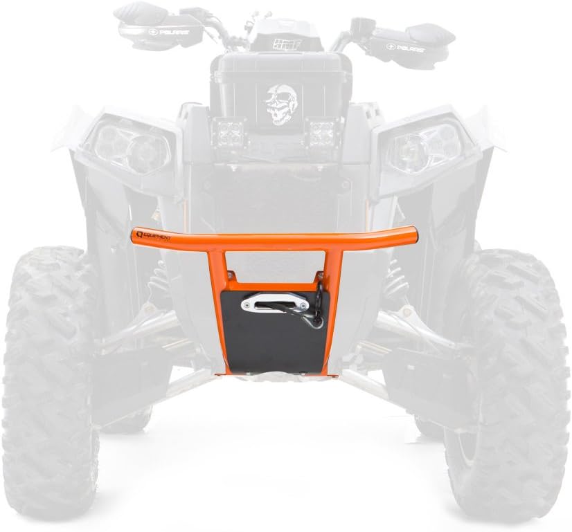 Amazon Com Hmf Iq Front Bumper Polaris Scrambler Xp 850 1000 14 18 No Hole Venom Green Automotive