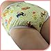 Rearz - Nursery Print Plastic Pant - High Waist (Yellow, Medium)