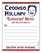Crooked Hillary Classified Notes and Deleted Emails Notepad 4.25 x 5.5 inches, 50-sheets Funny Stocking Stuffer Gift