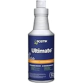 BOSTIK Ultimate 32fl/oz Adhesive Remover Liquid | Low Odor - Biodegradable - Water-Rinseable Formula for Removing Wet &amp; Cured Urethane Adhesive from Wood &amp; Hard Surfaces