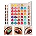 Beauty Glazed Eyeshadow Palette Highly Pigmented Makeup Palettes 63 Colors Shimmer and Matte Cosmetics Professional Makeup Palettes Cream Powder Great for Beginners