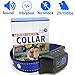 NO SHOCK Humane Bark Collar For 25-150 lb Dogs, Extremely Effective & No Pain or Harm, 7 Different Bark Sensitivity Levels, Bark Collar Vibration, Premium Nylon Collar & No Rust Buckle, ON/OFF Button