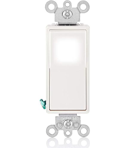 Leviton Decora L5613-2W Interrupteur Mural 3 Voies Avec
