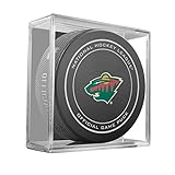 NHL Minnesota Wild Official Game Puck