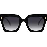 SOJOS Oversized Sunglasses for Women Thick Big Square UV400 Shades SJ2194 | Vintage Retro Large Chic Luxury Driving Sunnies,For Daily Wear,Travel Beach,Trendy Outdoor Womens Accessories