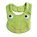 Orangesky Kids Waterproof Cartoon Lunch Bibs, Frog