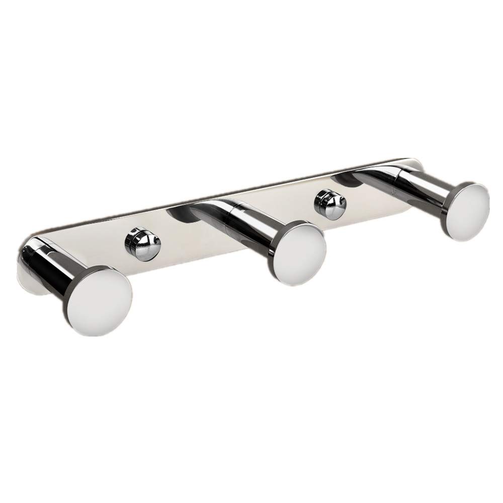 Lolypot 3 Towel Hook Robe Hook Coat Hook Wall Hook 304 Stainless Steel Mirror Chrome Polished Wall Mount Bathroom Kitchen Door Hook