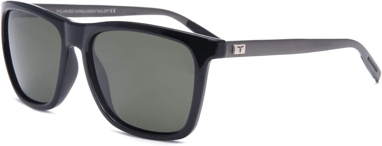 Tacloft Vintage Aluminum Sunglasses for Men/Women 57MM Polarized Sunglasses TL7005