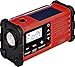 Sangean MMR-88 RED AM/FM/Weather+Alert Emergency Radio. Solar/Hand Crank/USB/Flashlight, Siren, Smartphone Charger (RED) Special Edition