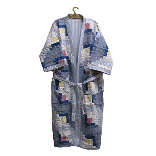 Bath Robes Multi Cotton Medium Sail-Style Bath Robe 50'' X 60''