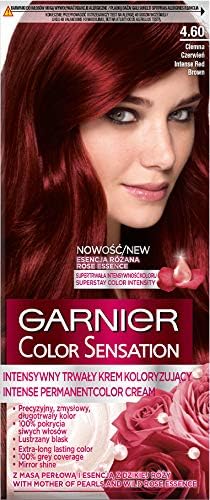 Garnier Color Sensation Hair Dye 4.60 Intensive Dark Red Clear