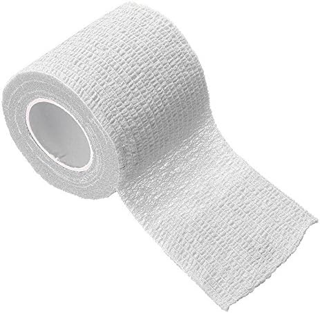 ajzdnzvr 5cmx5m Non woven Self-Adhesive Elastic Bandage, Self-Adhesive Cohesive Sports Tape for Wrist Ankle Sprains, Vet Tape Vet Wrap, 1 Packs