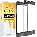 [2-Pack]-Mr.Shield for LG Treasure LTE 4G [Tempered Glass] [Full Cover] [Black] Screen Protector with Lifetime Replacement