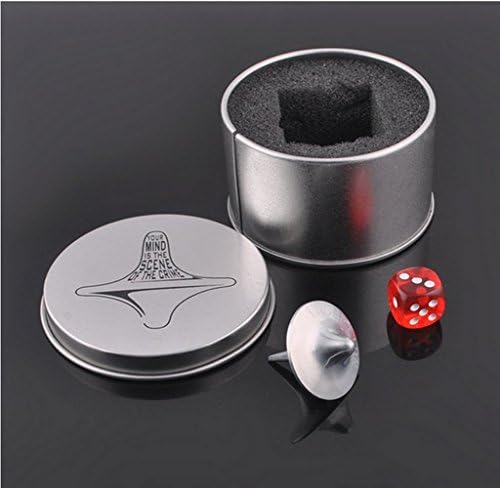 Outopens Top Inception Totem Accurate Cobb Spinning Top Silver