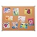Learniture Natural Cork Board w/Aluminum Frame, 3' W x 2' H, LNT-127-2436-SO