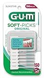 Sunstar 632G GUM Soft-Pick, Rubber Soft Bristle (Pack of 120)