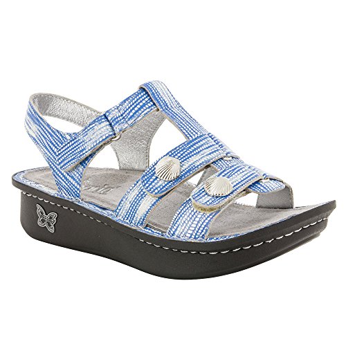 Alegria Womens Kleo Wrapture Blue Sandal - 40