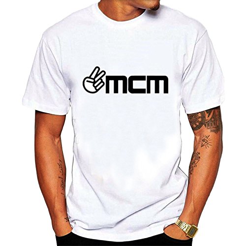 Men's MCM Chopped shirts M Black cool
