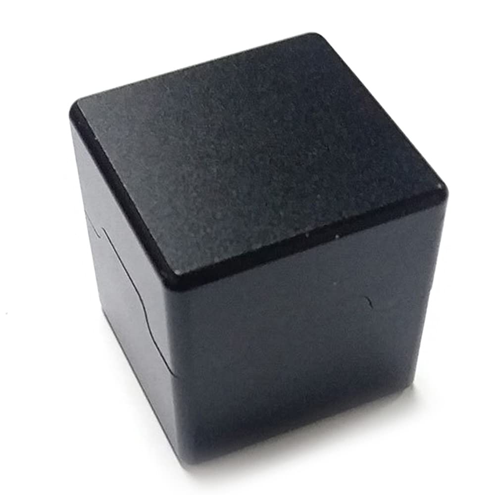 CENPEK Aluminum Portable Mini Cue Tip Chalk Holder Billiard Pool Chalks Carrier Case for Billiard Cue Billiard Accessory-Black