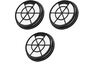 SPACETENT 3 Pack NEN110A Filter compatible with Eureka WhirlWind Bagless Canister Vacuum Cleaner Models# NEN110A NEN110B NEN110D, Inlet Frame and Sponge Filter, Part # NEN0101