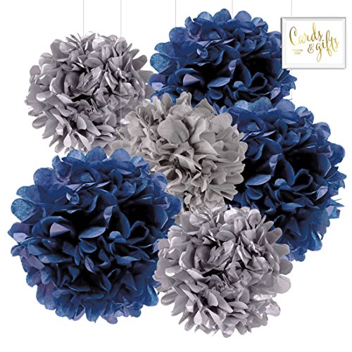 Andaz press hanging tissue paper pom poms party decor t…