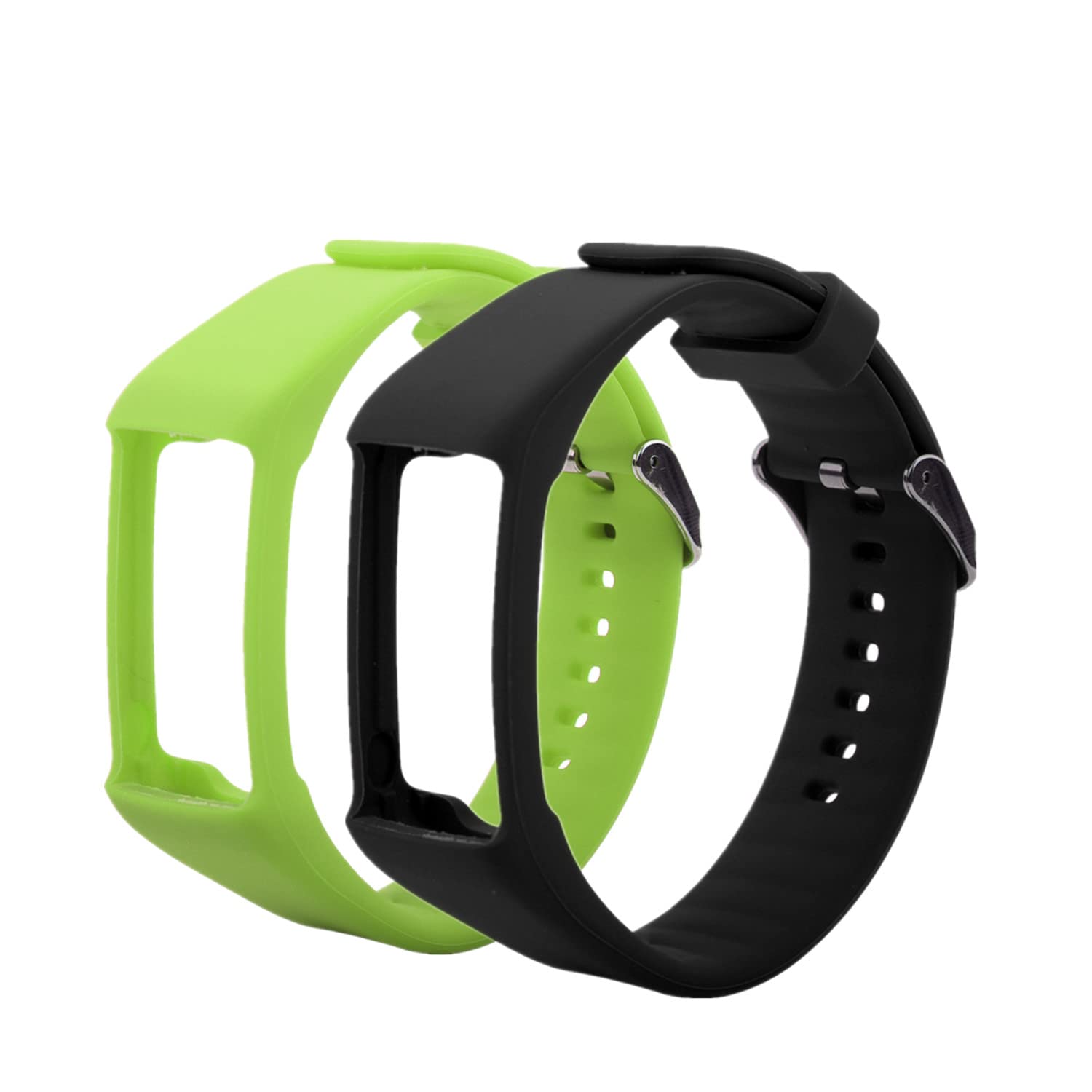 Muovrto Watch Strap for Polar A360, Soft Silicone Replacement Strap Watch Band Out door Sport Wristband
