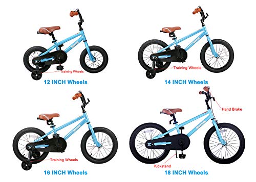 2 JOYSTAR+Training+Wheels+Kickstand+Orange