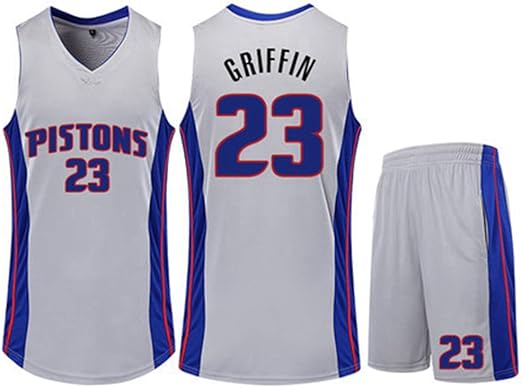 23 # Blake Griffin Detroit Pistons Conjunto De Camiseta De ...