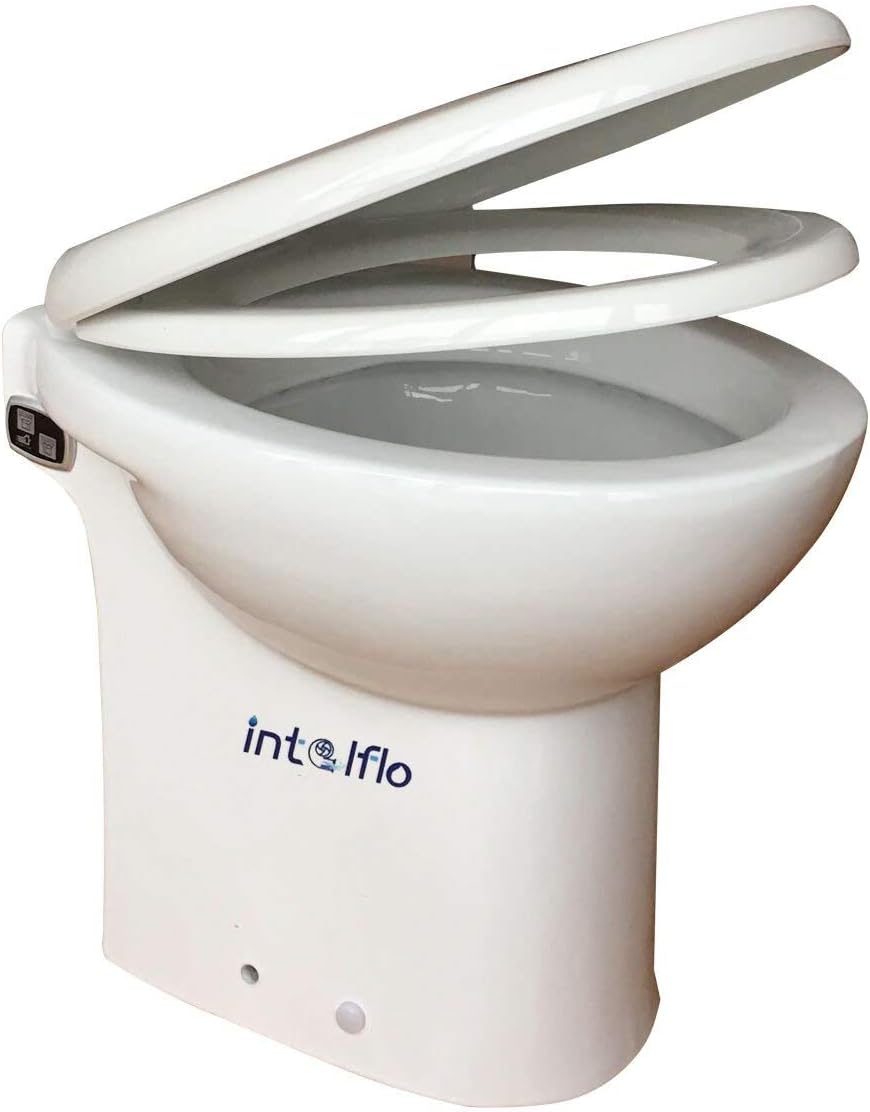 One piece Toilet with Macerator Pump Built Into the Base, AC110V 600