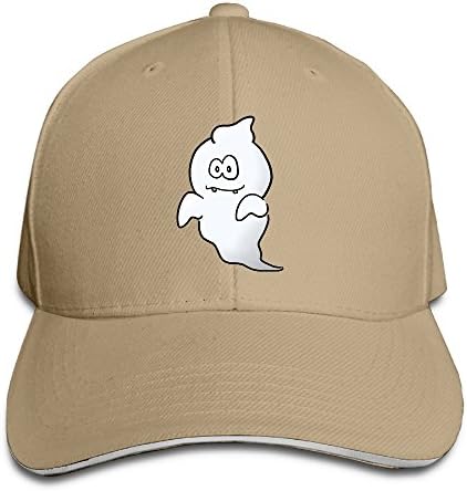 Ghost Funny Cool Design Design Halloween Style Cap Sun Hats Strapback Hat Natural