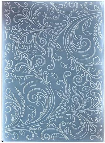 Kwan Crafts Leaves Plastic Embossing Folders for Card Making Scrapbooking and Other Paper Crafts, 12.5x17.7cm - Image 3