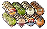 NEW! 40 Count - Flavored Coffee VUE Cups Variety Pack (Limited Edition Pumpkin Spice, Folgers Caramel Drizzle, Van Houtte French Vanilla, GM Caramel Vanilla Cream, GM Hazelnut, GM French Vanilla, Folgers Vanilla Biscotti & Gloria Jean's Hazelnut)