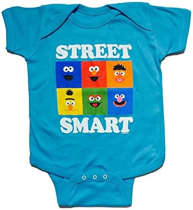 Sesame Street Baby Boys One Piece Character Snap Bodysuit Tee (6-12 Months)