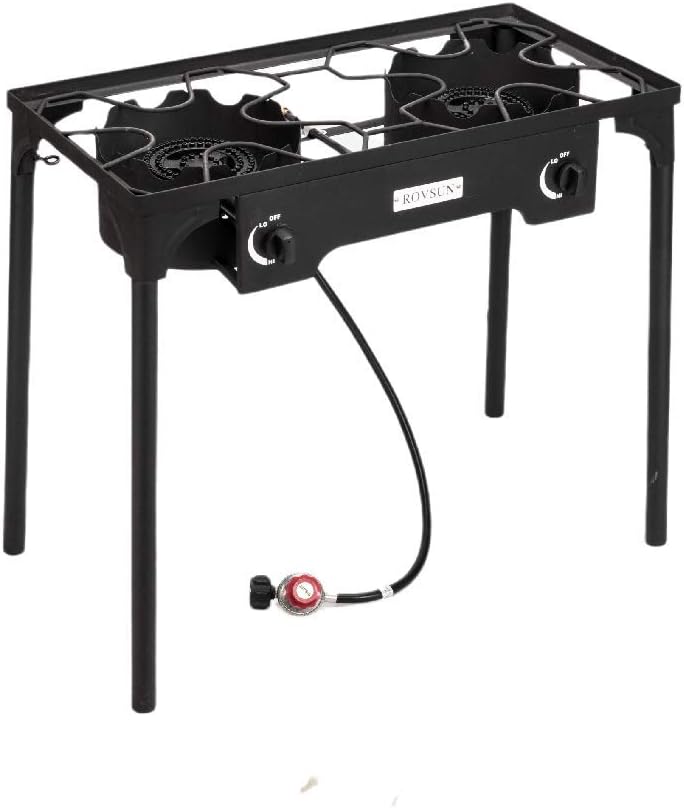 ROVSUN 2 Burner High Pressure Outdoor Camping Burner