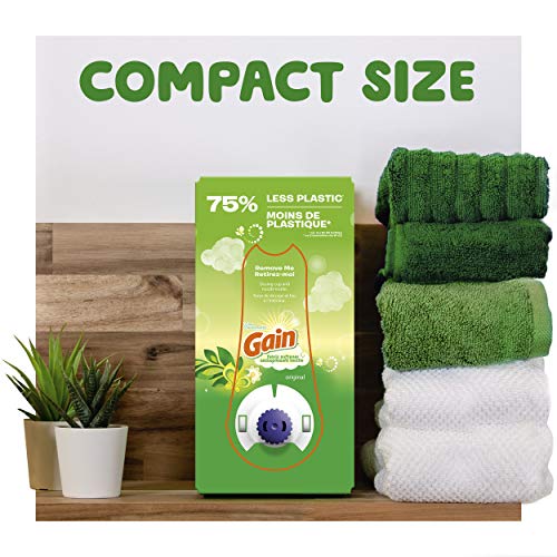 Gain EcoBox Liquid Fabric Softener, Original Scent, 105 fl oz, 180