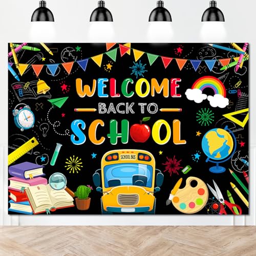 Avezano Welcome Back to School Backdrop