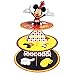 BETOP HOUSE Cute Round Mickey Mouse Dessert Muffin Cupcake Holder Cupcake Stand