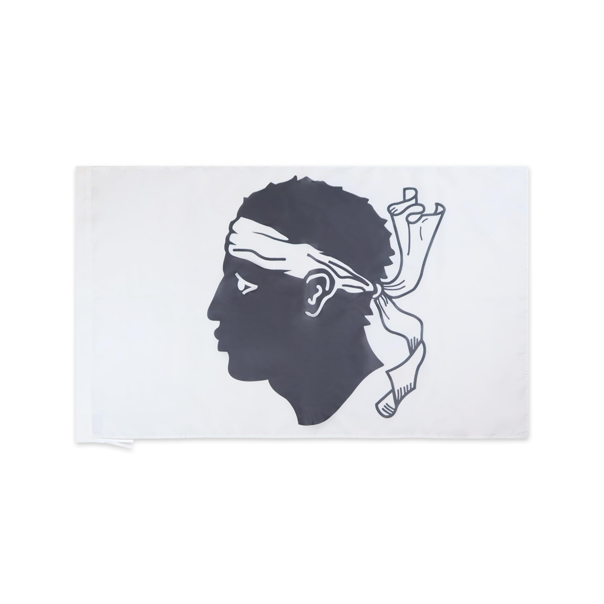 AZ FLAG - Corsica Flag - 3x5 Ft - Light Polyester French region of Corse Banner with Sleeve - Fade Resistant - Vivid Colors - 3' x 5' Feet - 150x90 Cm