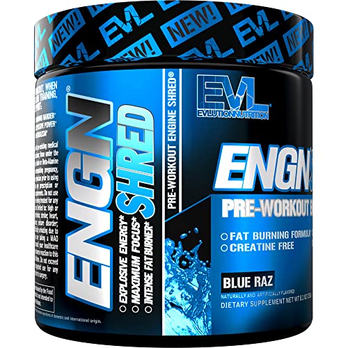 EVL Ultimate Pre Workout Powder Thermogenic Fat Burn Support Preworkout Powder Drink for