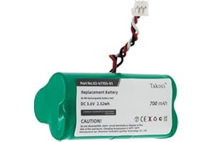 Replacement Battery for Symbol DS6878, DS6878-SR, LS4278, LS4278-M,fits Part No 82-67705-01, BTRY-LS42RAAOE-01, 3.6V 700mAh